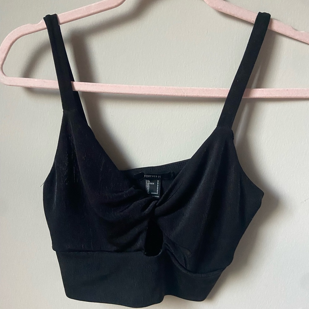 Forever 21 Black Tank Top